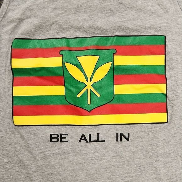 The Gym Maui Be All In Hawaii Tank Top M - Picture 2 of 5